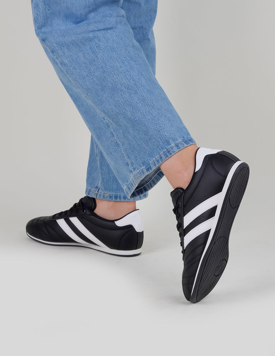 Tenis con cordones  Bear en Sintético – Negro