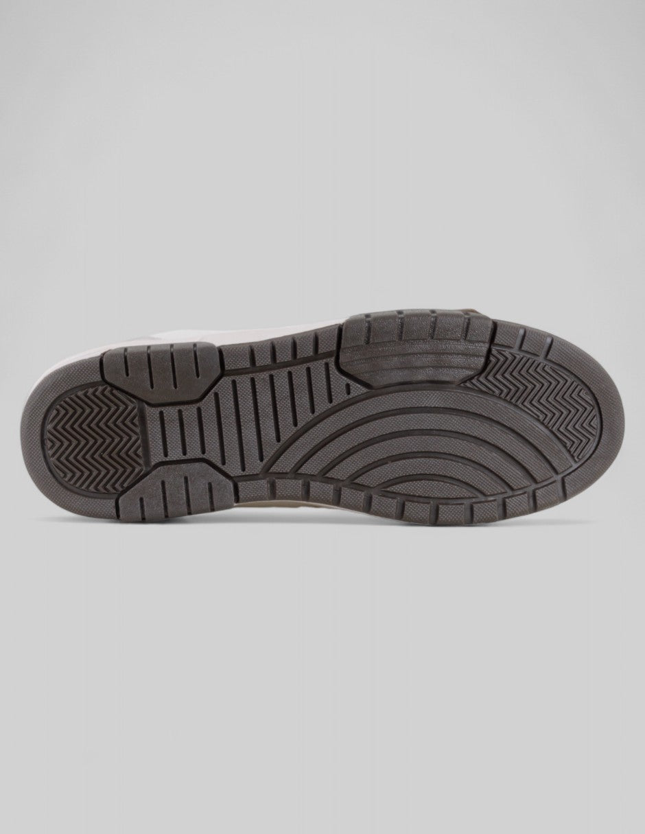 Tenis con cordones Bear en Piel vegana – Beige