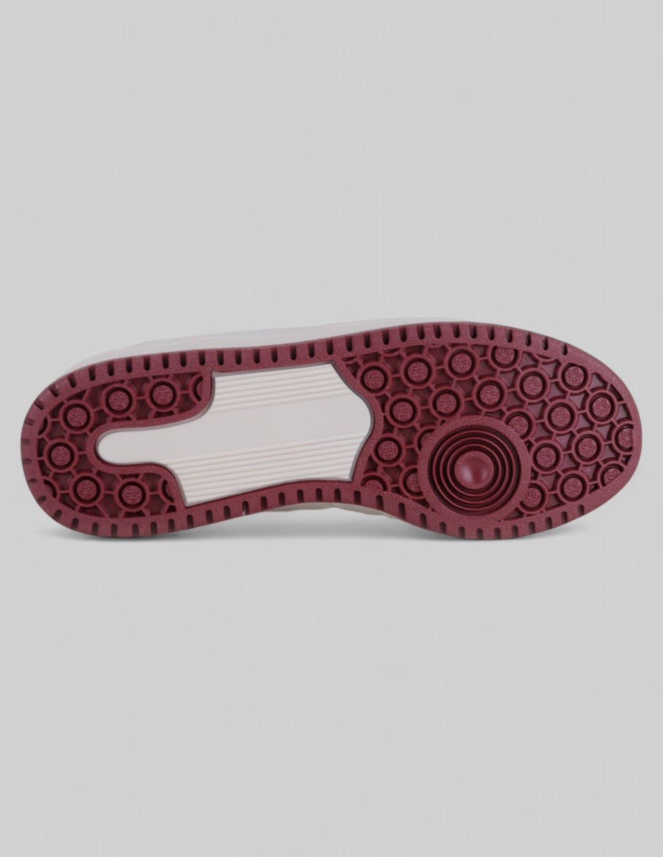 Tenis con cordones  Bear en Piel Vegana – Beige