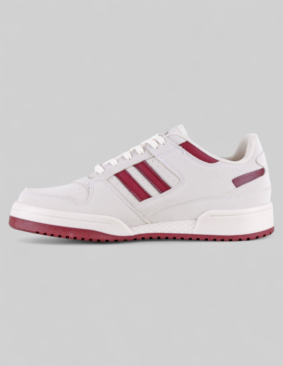 Tenis con cordones Bear en Piel vegana – Beige