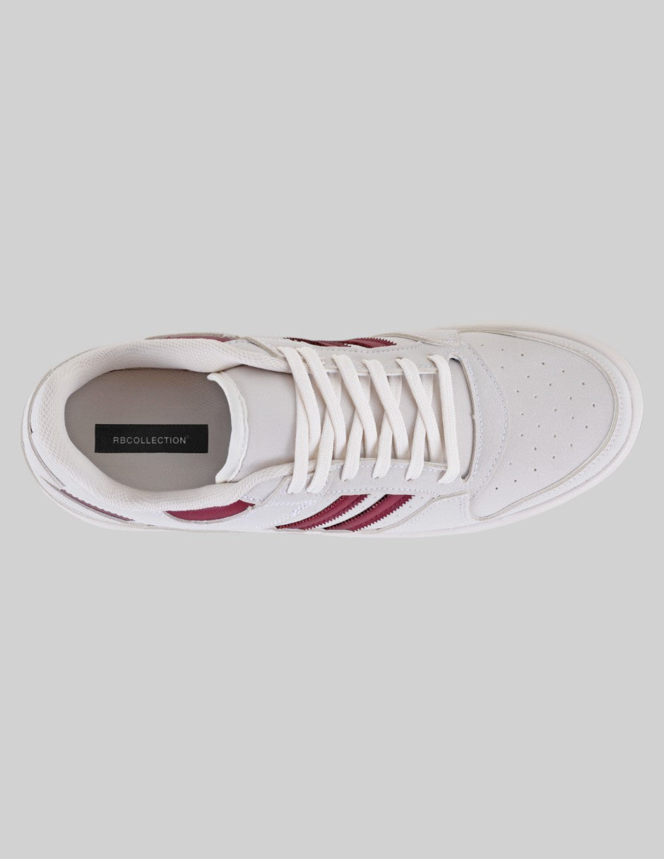Tenis con cordones Bear en Piel vegana – Beige