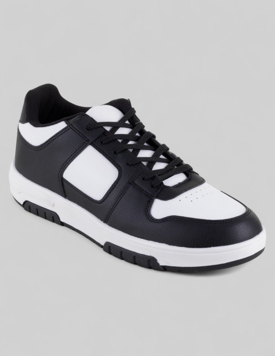Tenis con cordones Exterior Piel vegana Color Blanco Para Hombre De RBCOLLECTION