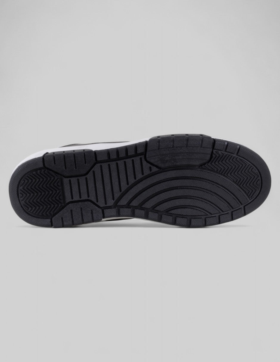Tenis con cordones Bear en Piel vegana – Blanco