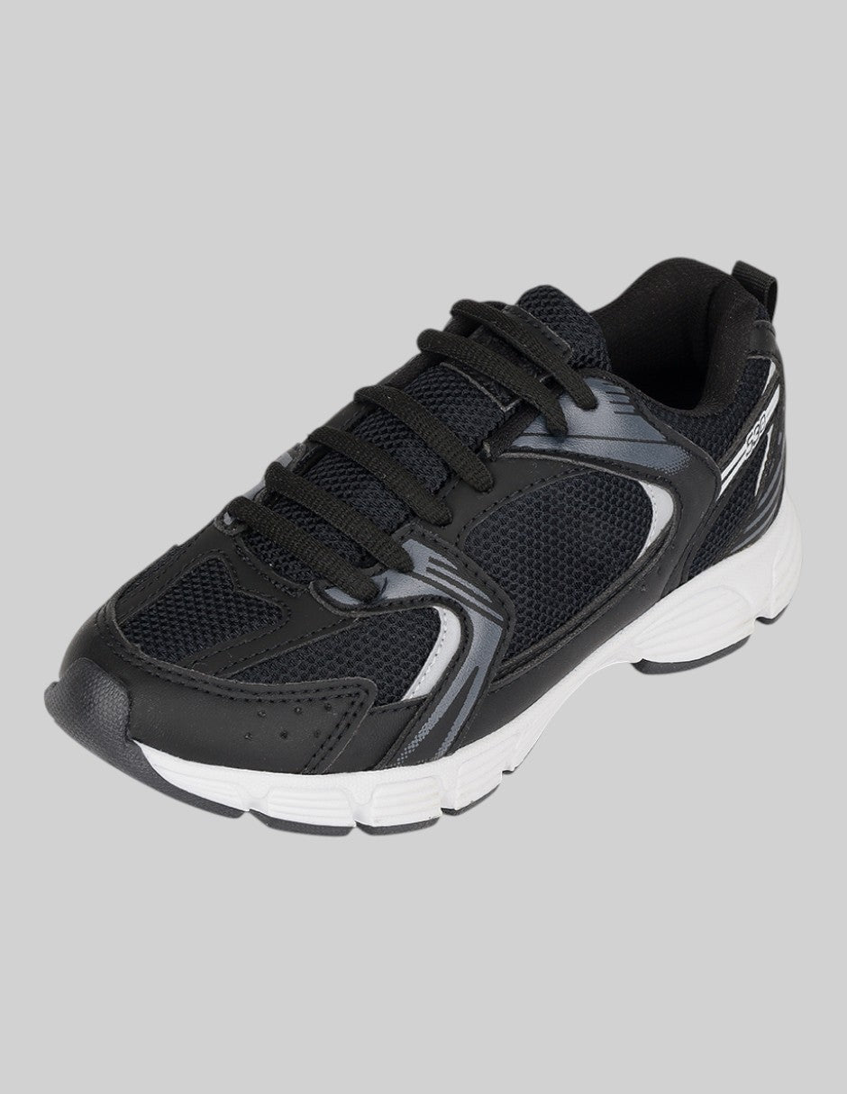 Tenis Kids en Textil – Negros