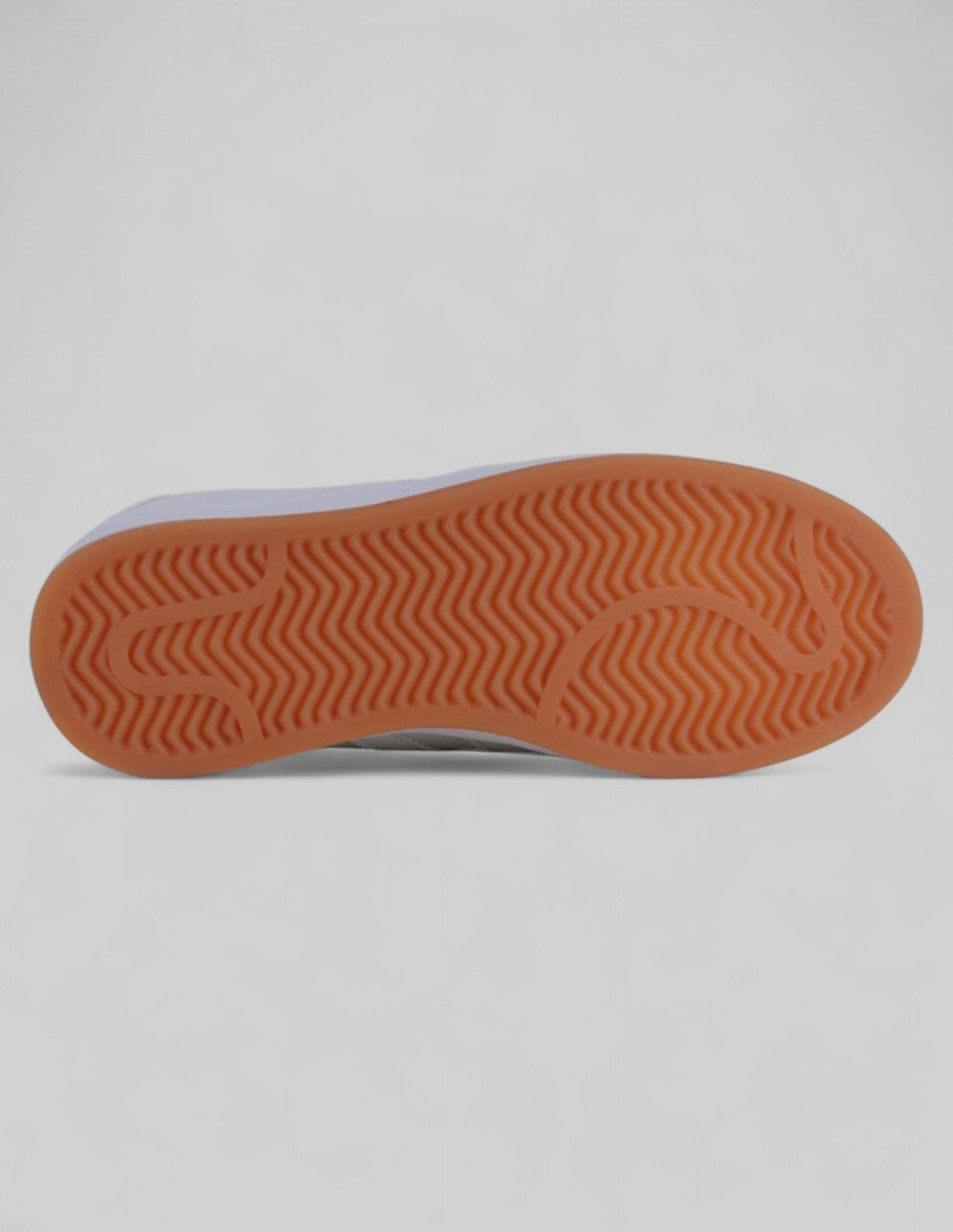 Tenis con cordones  High Line en Piel Vegana – Blanco