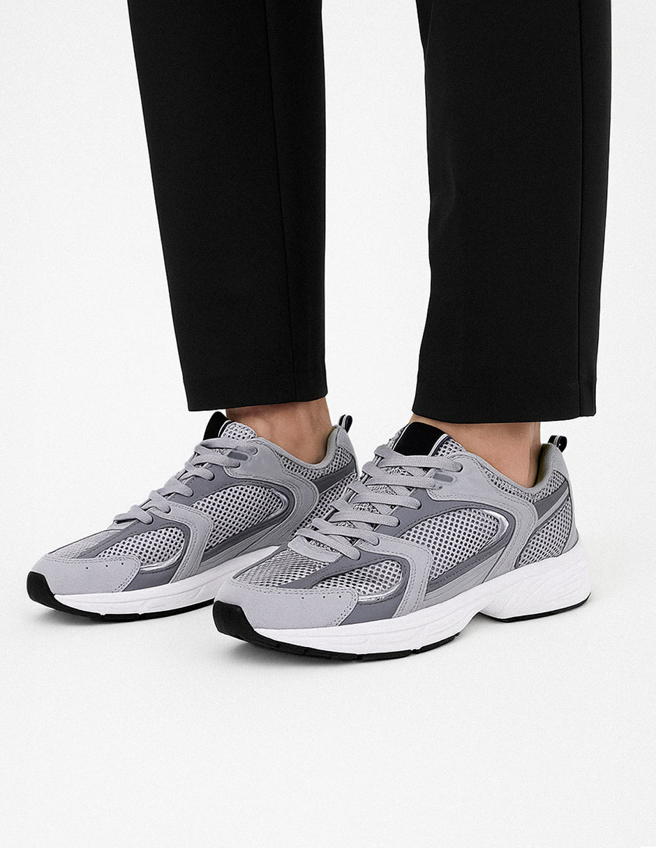Tenis tipo deportivo  Creed en Textil – Gris