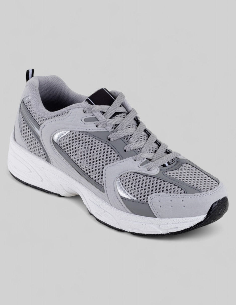 Tenis tipo deportivo Exterior Textil Color Gris Para Hombre De RBCOLLECTION