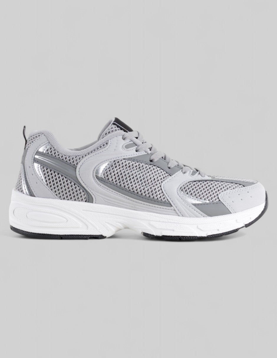 Tenis tipo deportivo  Creed en Textil – Gris