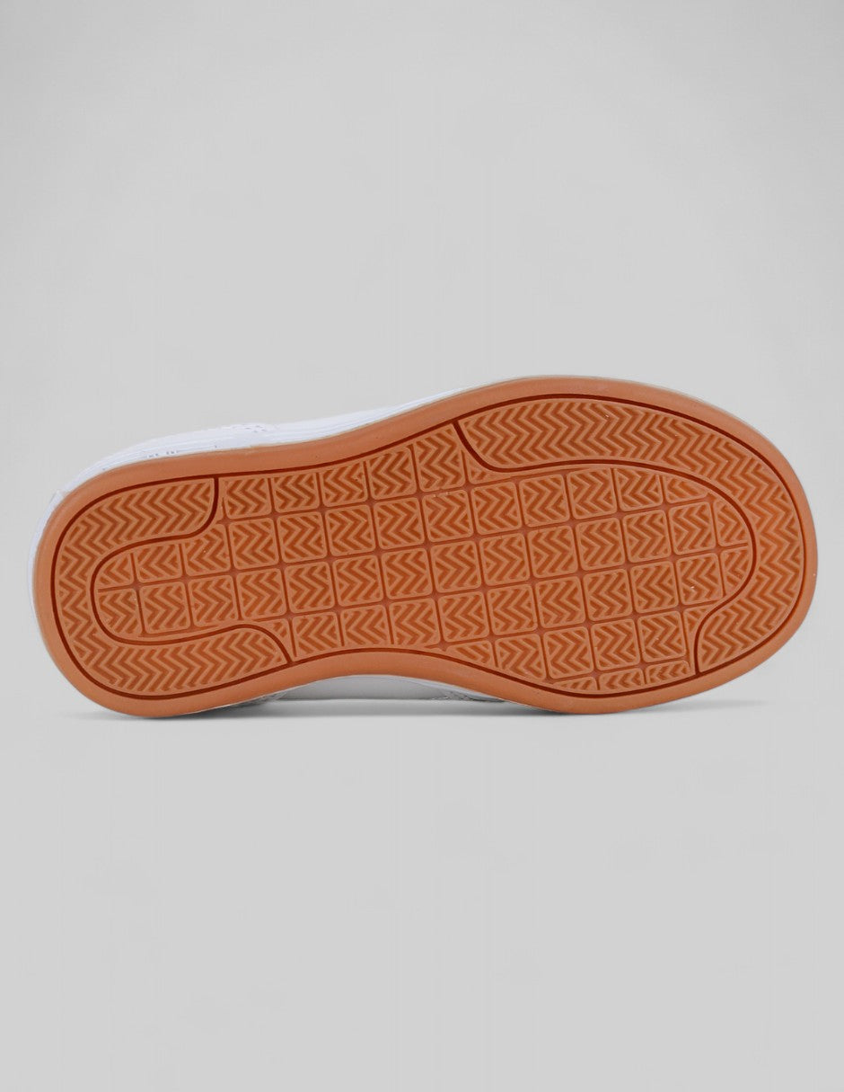 Tenis Kids  en Piel vegana – Blanco