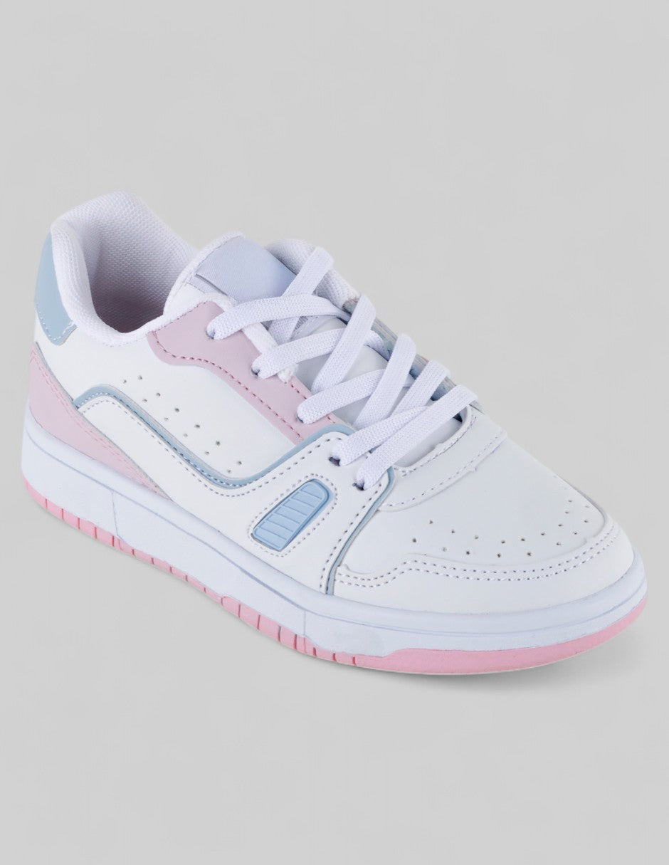 Tenis Kids  en Piel vegana – Multicolor