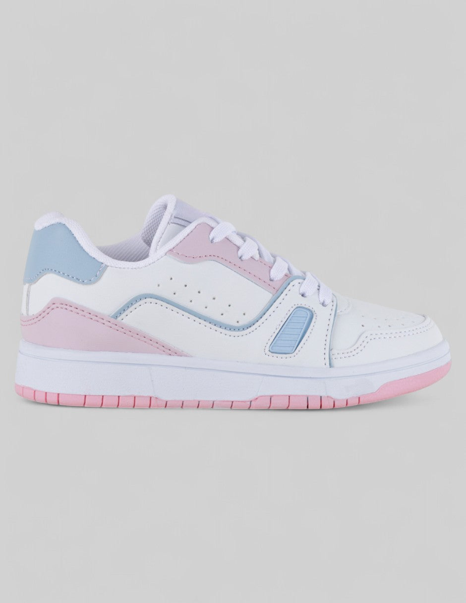 Tenis Kids  en Piel vegana – Multicolor