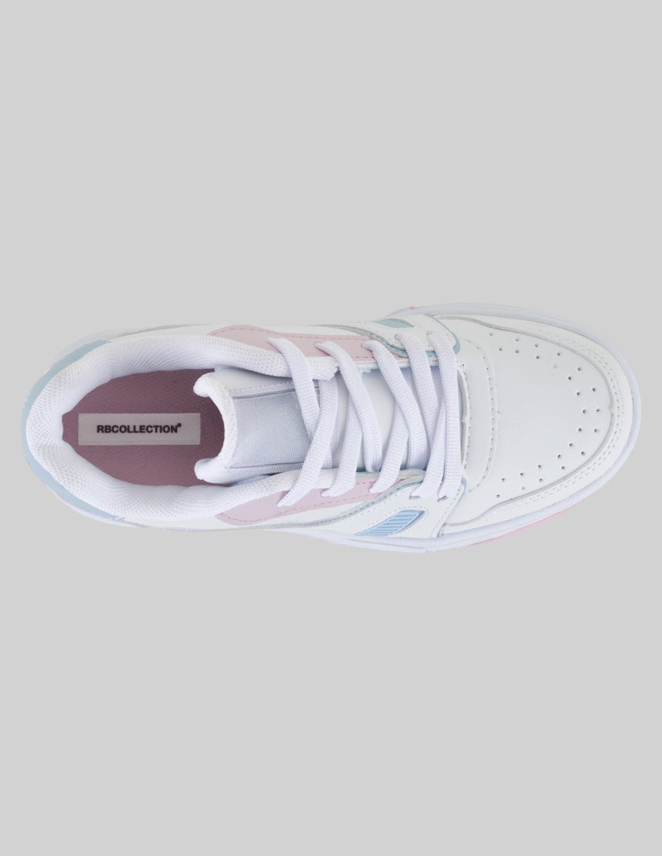 Tenis Kids  en Piel vegana – Multicolor