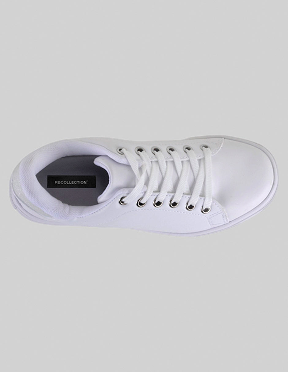 Tenis con cordones  Xoxo en Sintético – Blanco