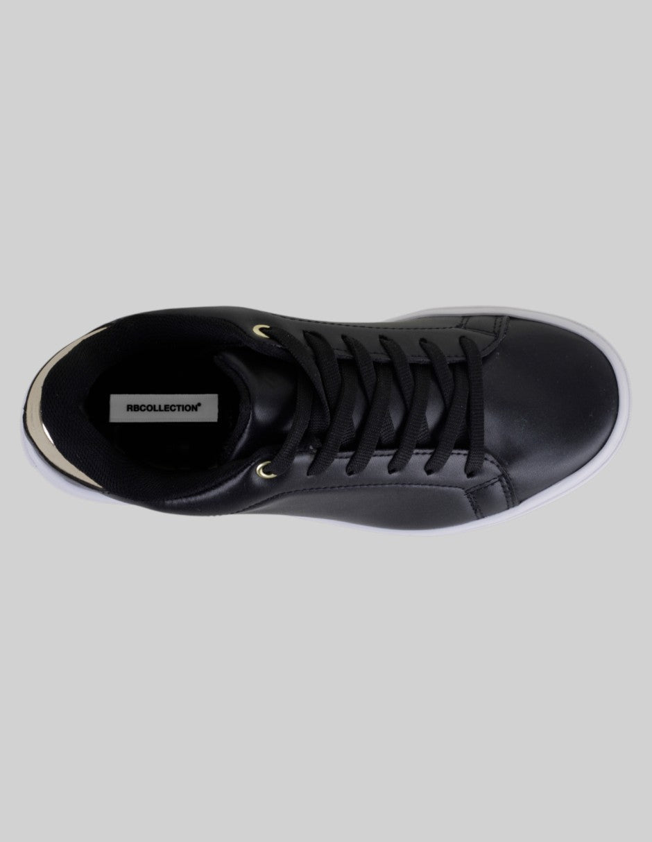 Tenis con cordones  Xoxo en Sintético – Negro