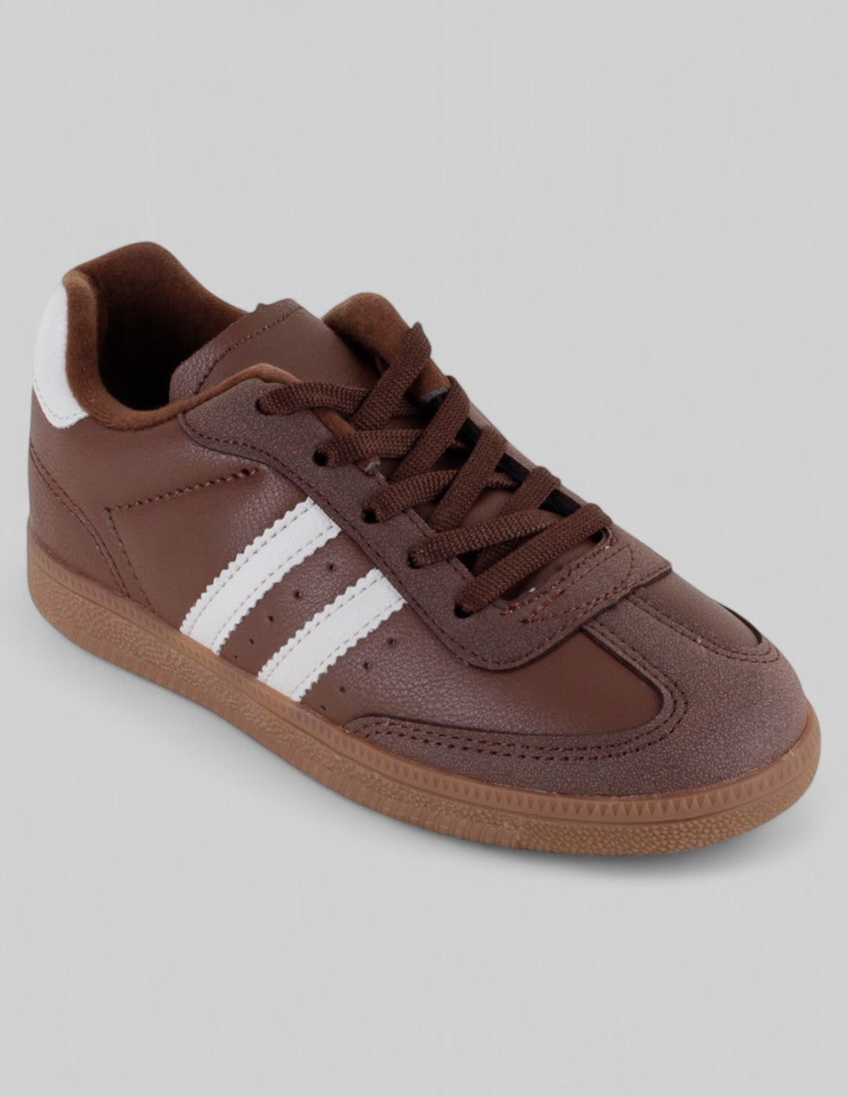 Tenis Kids  en Piel vegana – Café
