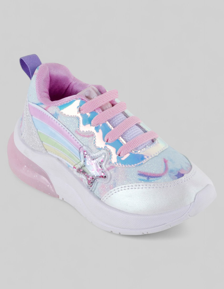 Tenis Kids  en Sintético – Multicolor