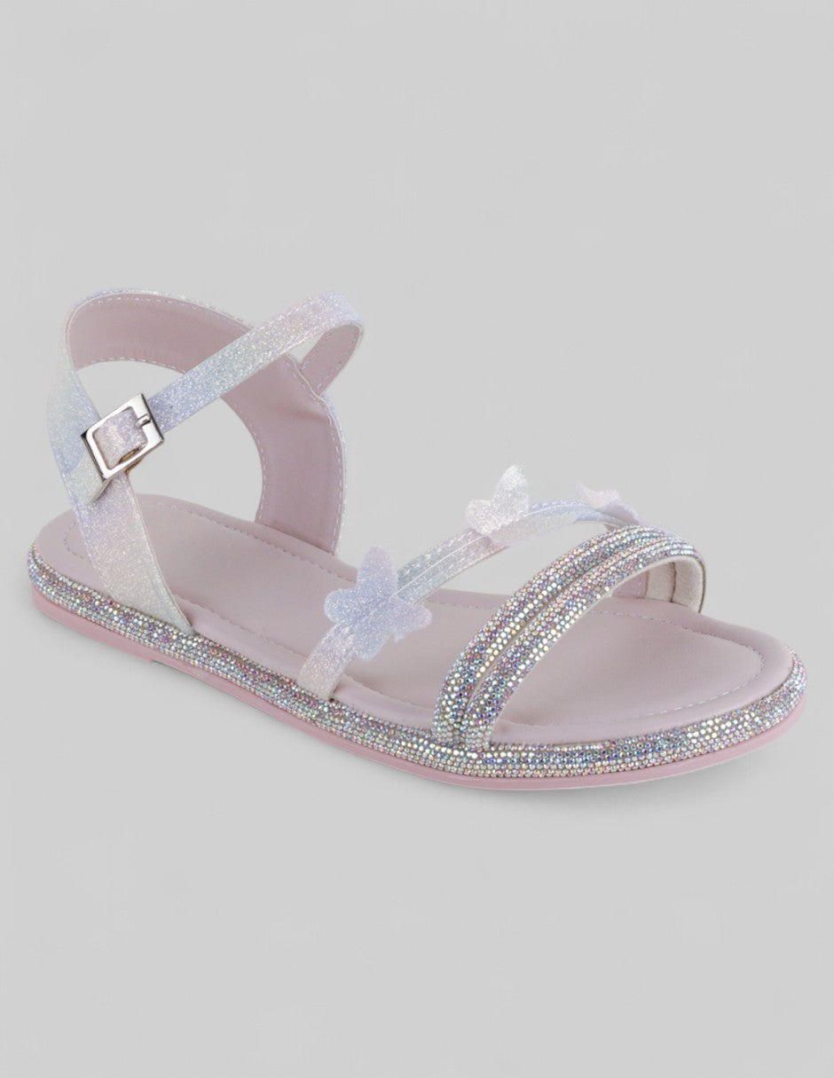Sandalias Kids  en Sintético – Plata