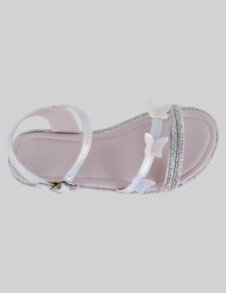 Sandalias Kids  en Sintético – Plata