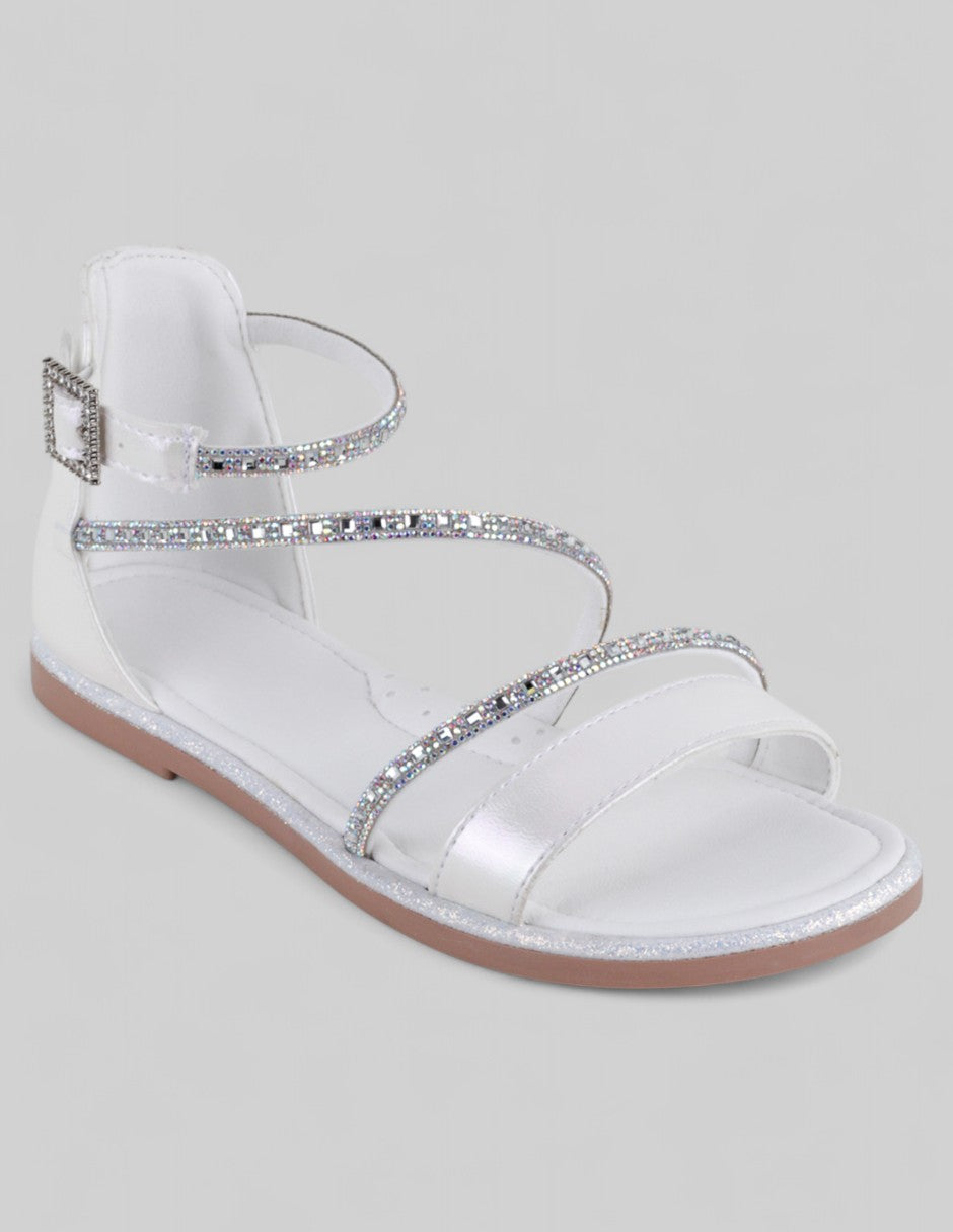 Sandalias Kids  en Sintético – Blanco