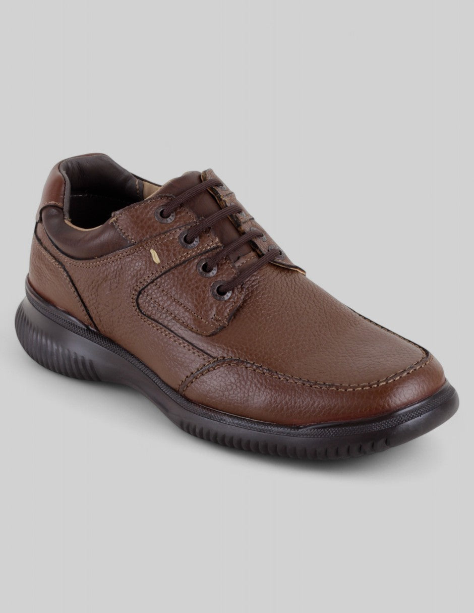 Zapato de confort Exterior Piel Color Café Para Hombre De RBCOLLECTION