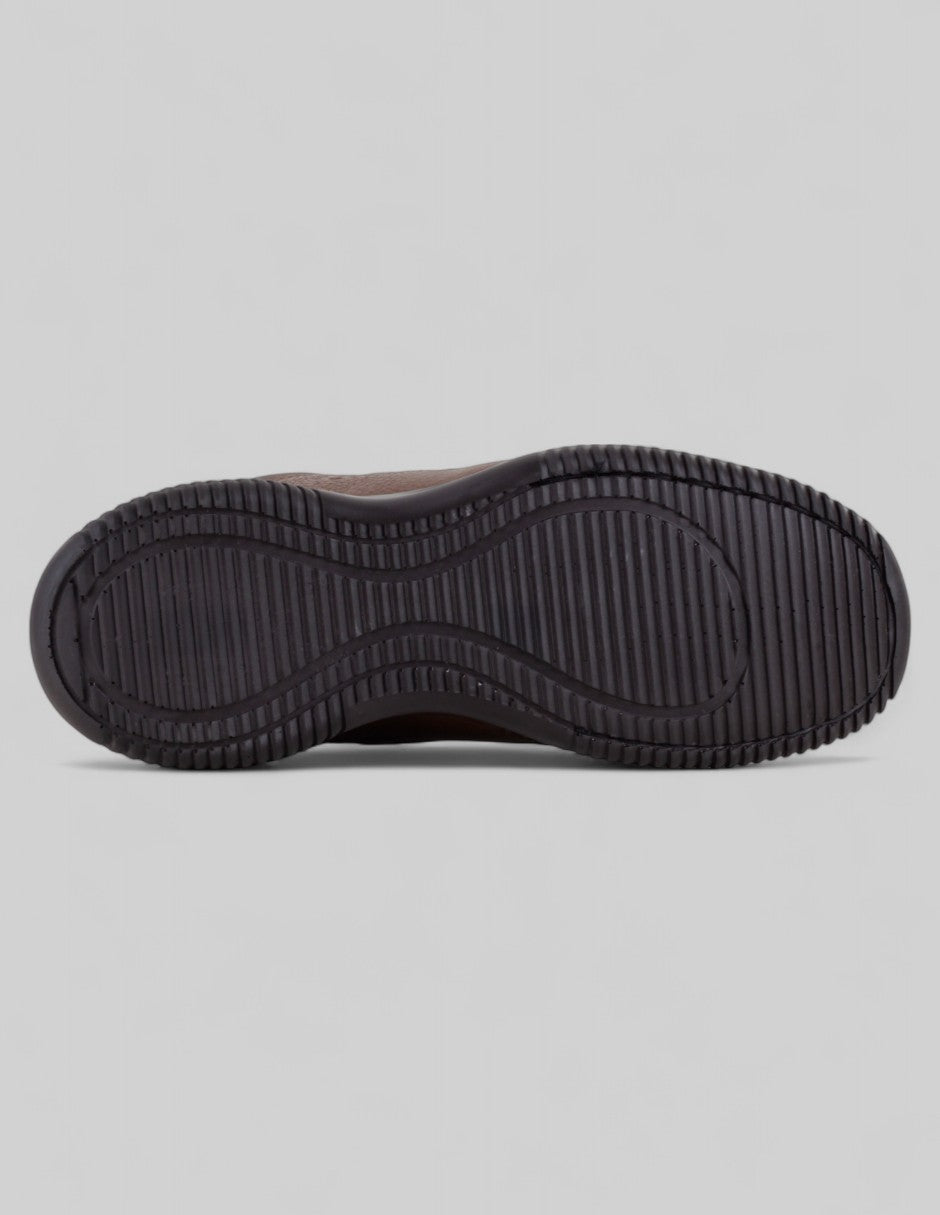 Zapatos de confort Hand made en Piel – Café
