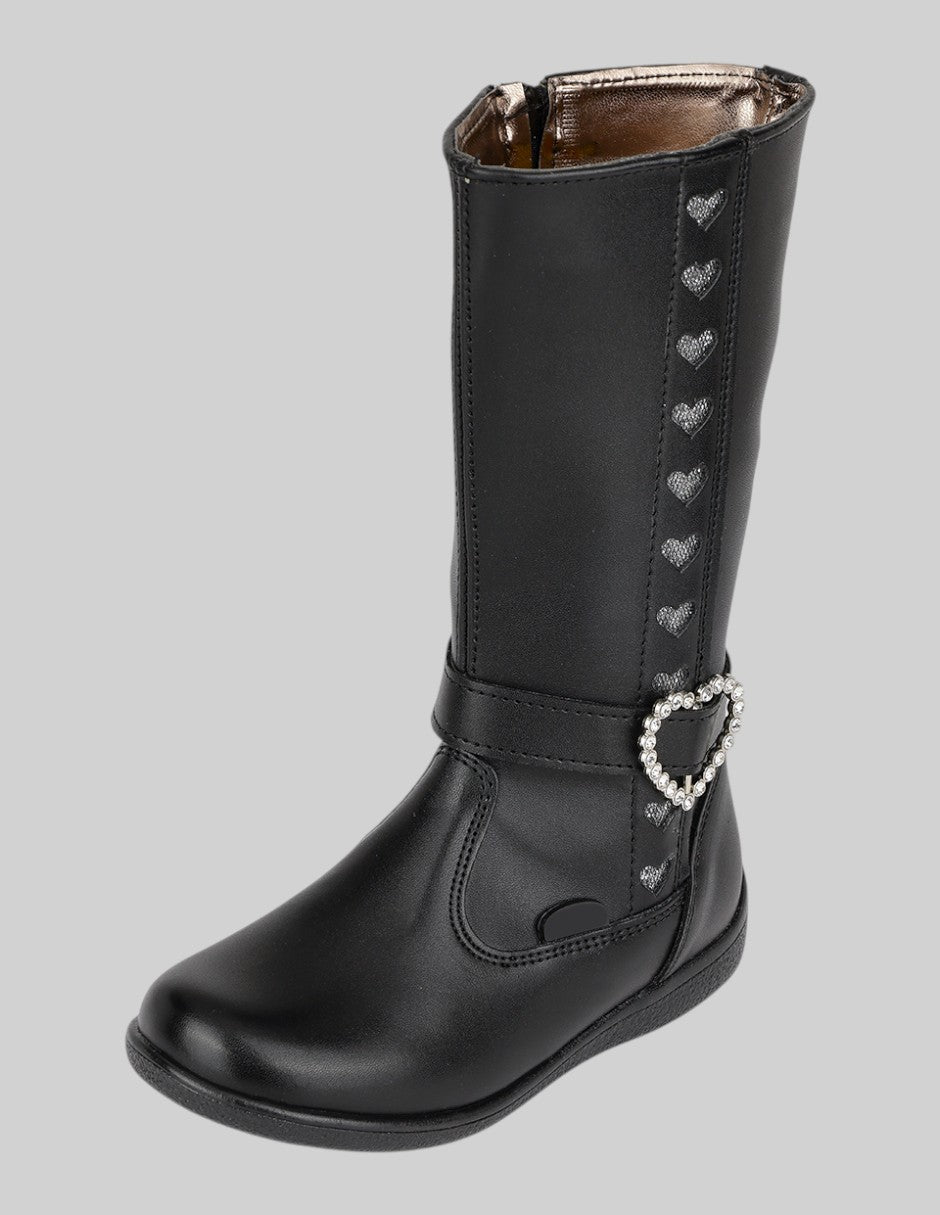Botas Kids en Textil – Negros