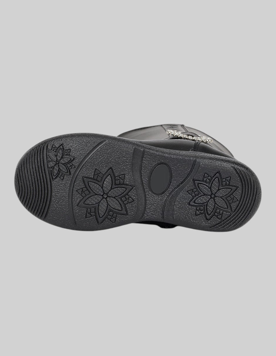 Botas Kids en Textil – Negros