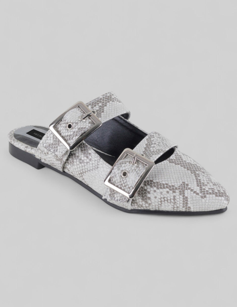 Flats puntales Exterior Piel vegana Color Beige Para Mujer De RBCOLLECTION