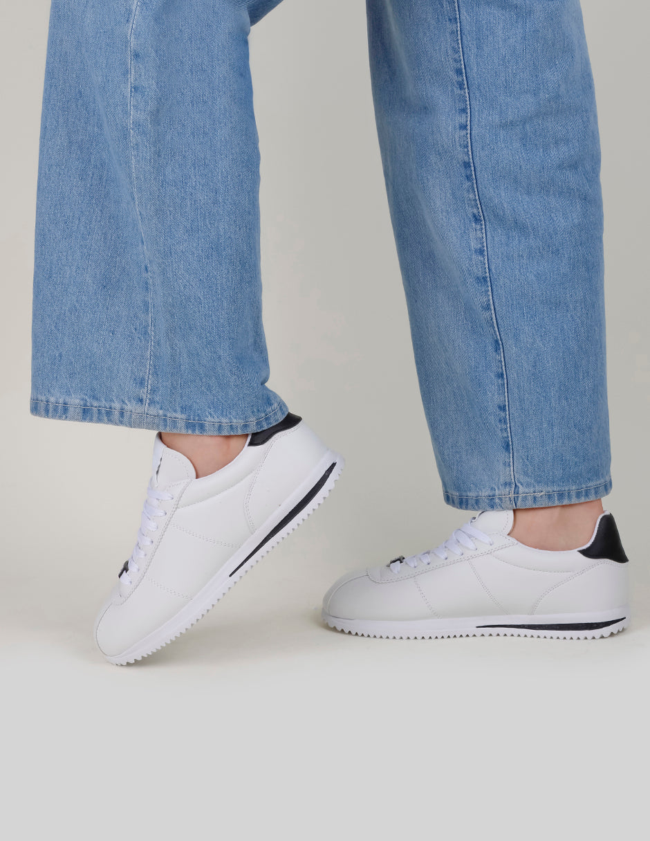 Tenis con cordones  Bear en Sintético – Blanco