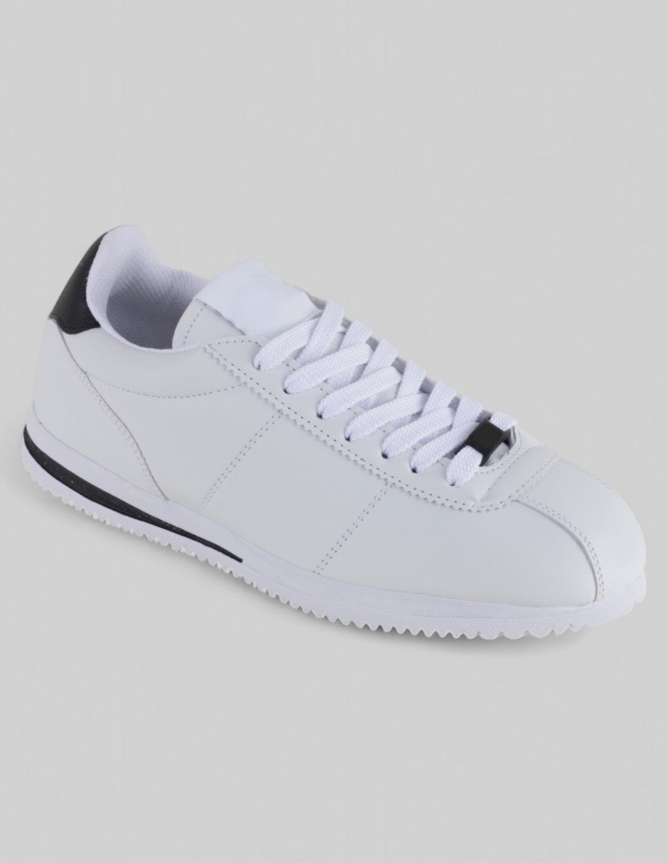 Tenis con cordones Exterior Sintético Color Blanco Para Mujer De RBCOLLECTION