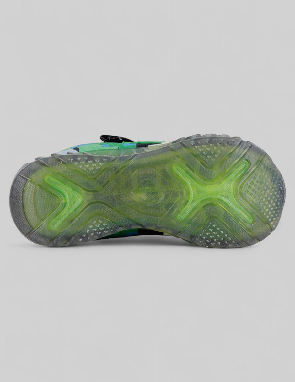 Tenis Kids  en Textil – Verde