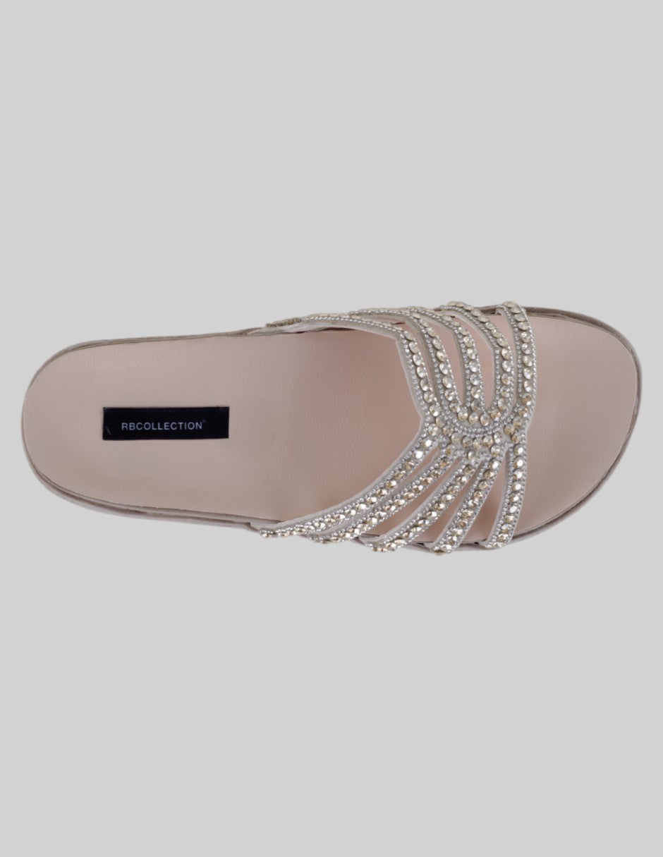 Sandalias de piso Ave en Sintético – Dorado