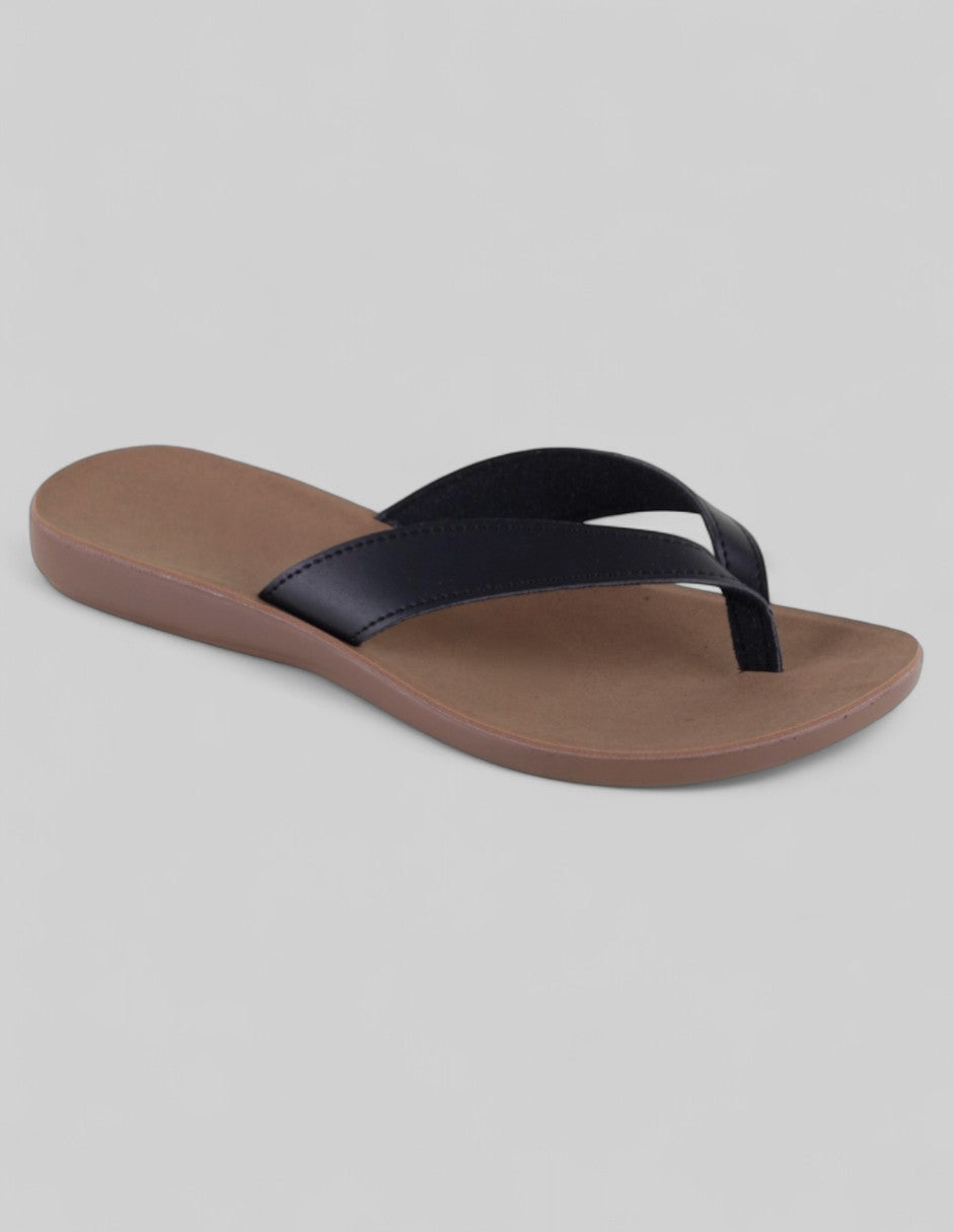 Sandalias clásicas Exterior Piel vegana Color Negro Para Mujer De RBBASICS