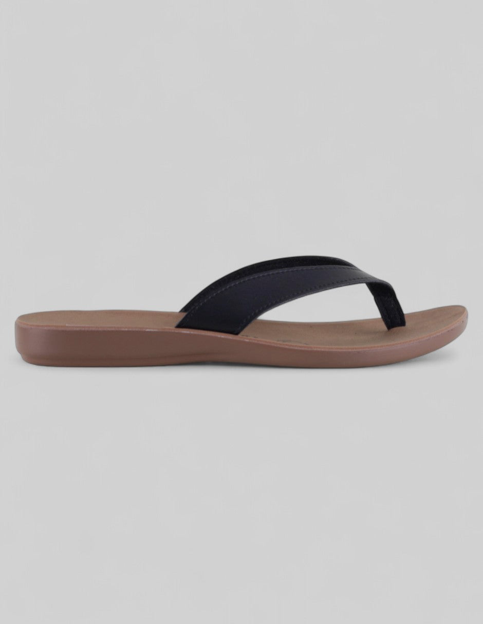 Sandalias clásicas Daily  en Piel vegana – Negro