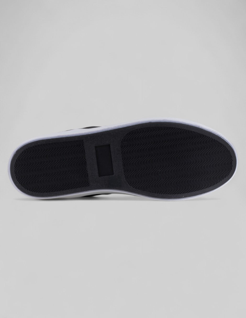 Tenis con cordones Urban en Piel vegana – Negro
