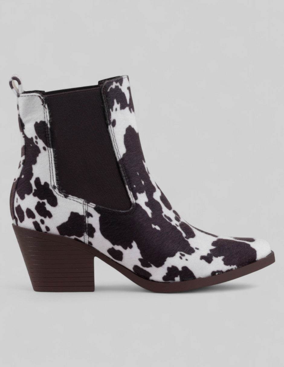 Botas tipo western Zhara en Textil – Multicolor