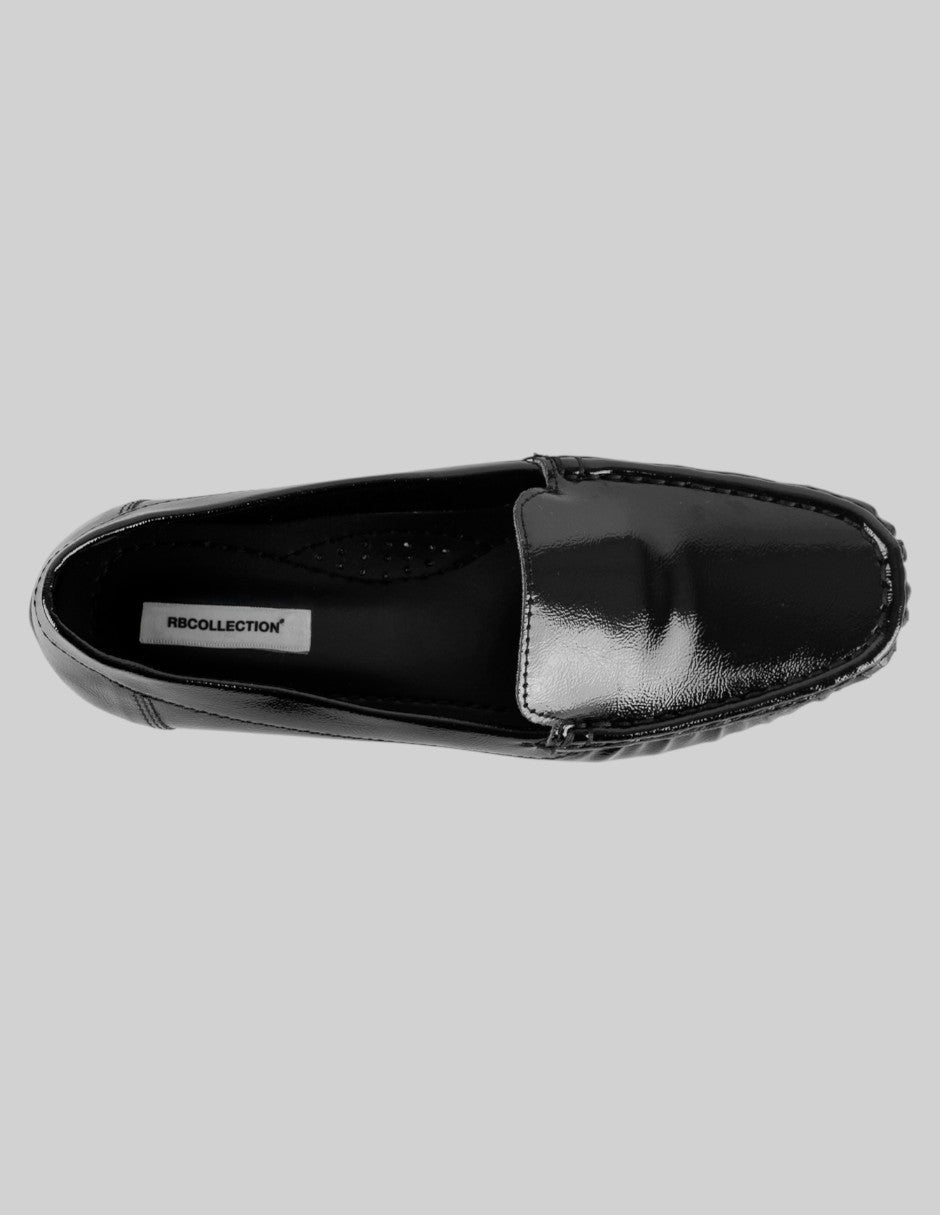 Mocasines Steps en Piel vegana – Negro