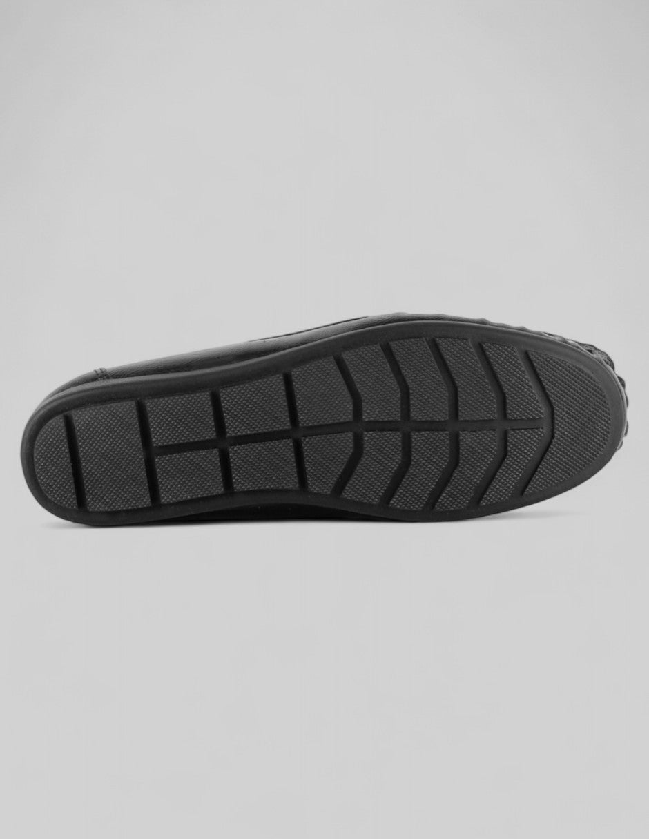Mocasines Steps en Piel vegana – Negro