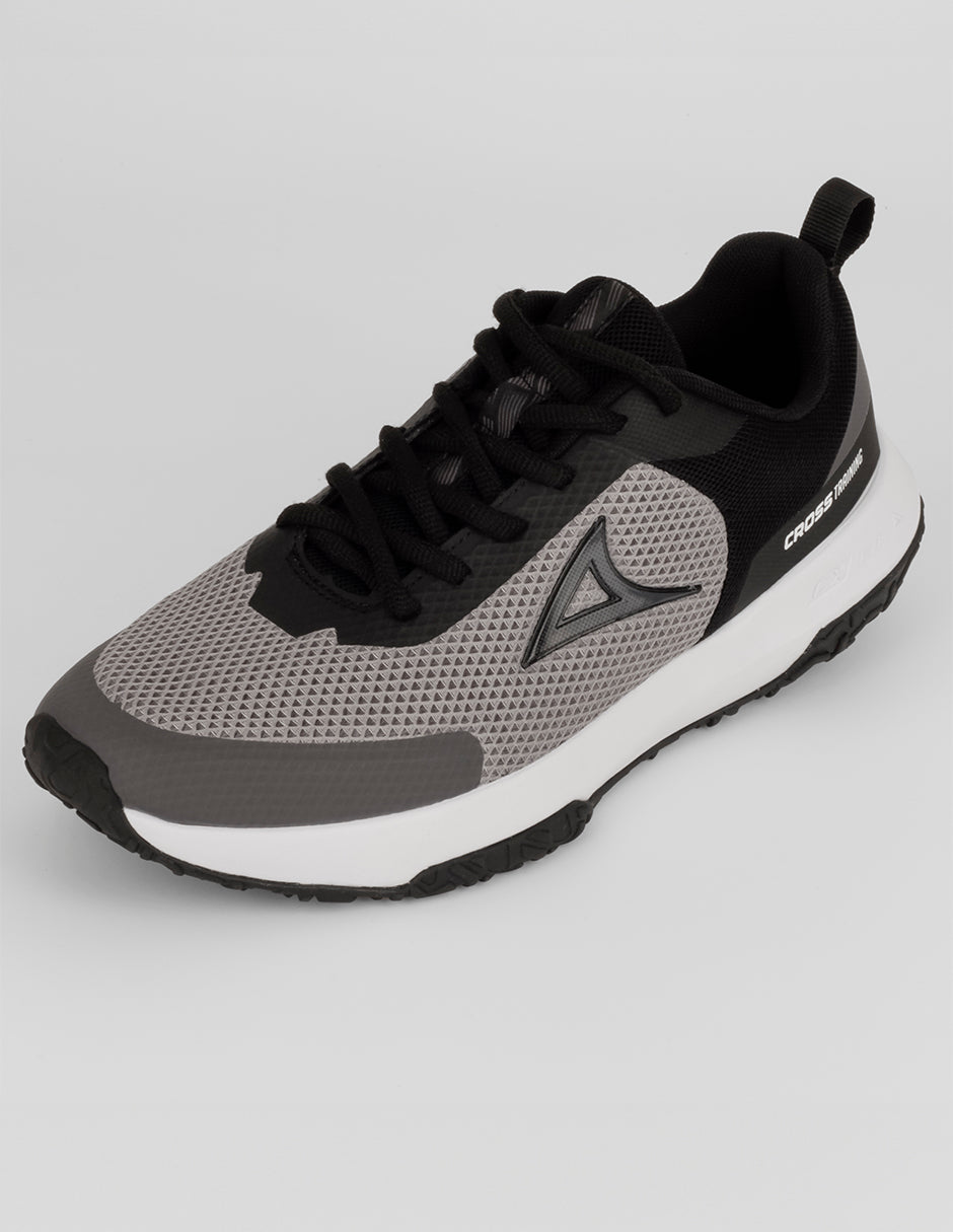 Tenis para entrenamiento 1312 CORE FLEX en Textil – Gris