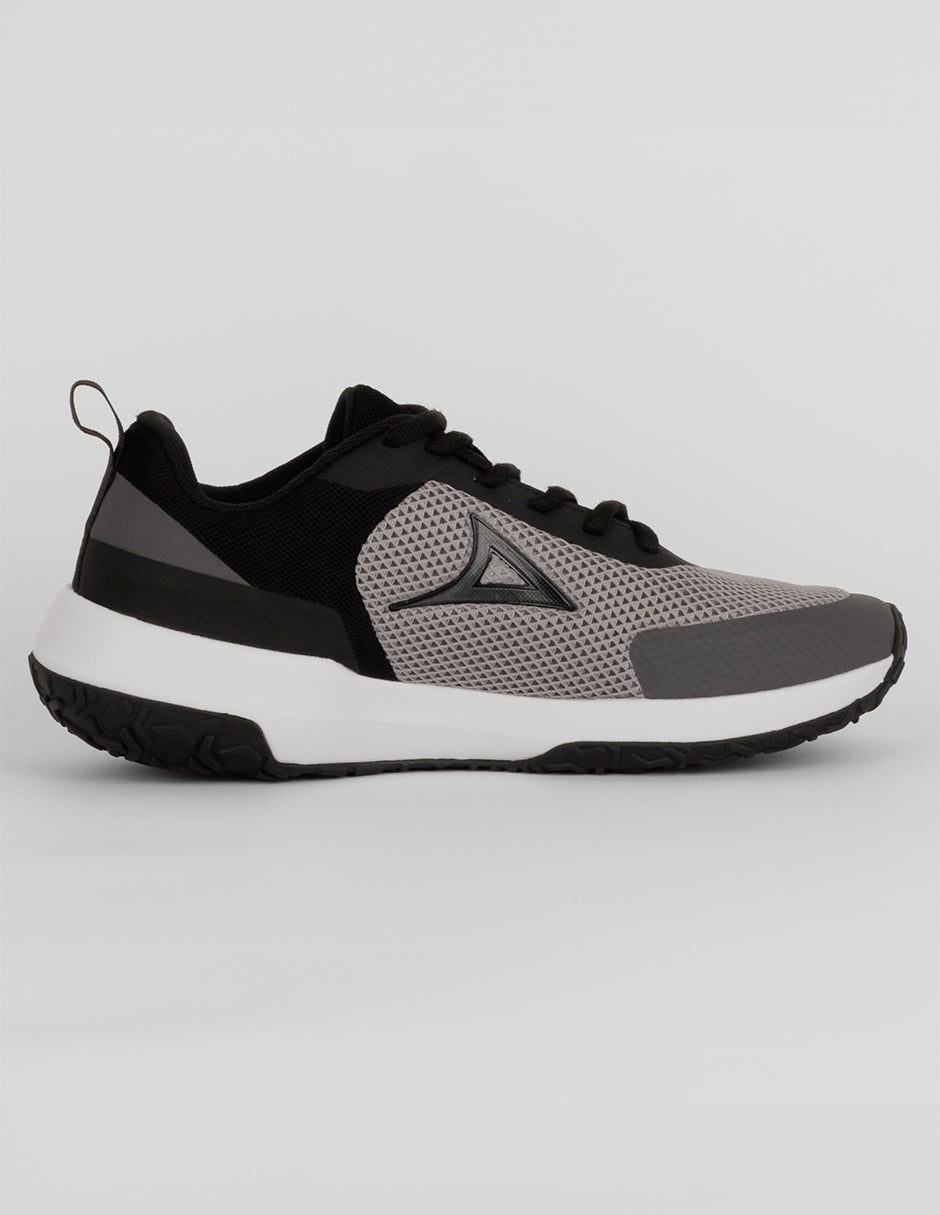 Tenis para entrenamiento 1312 CORE FLEX en Textil – Gris