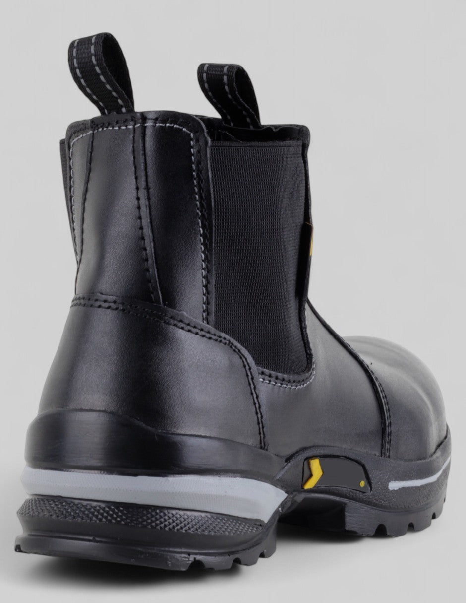 Botas industriales Work en Piel – Negro