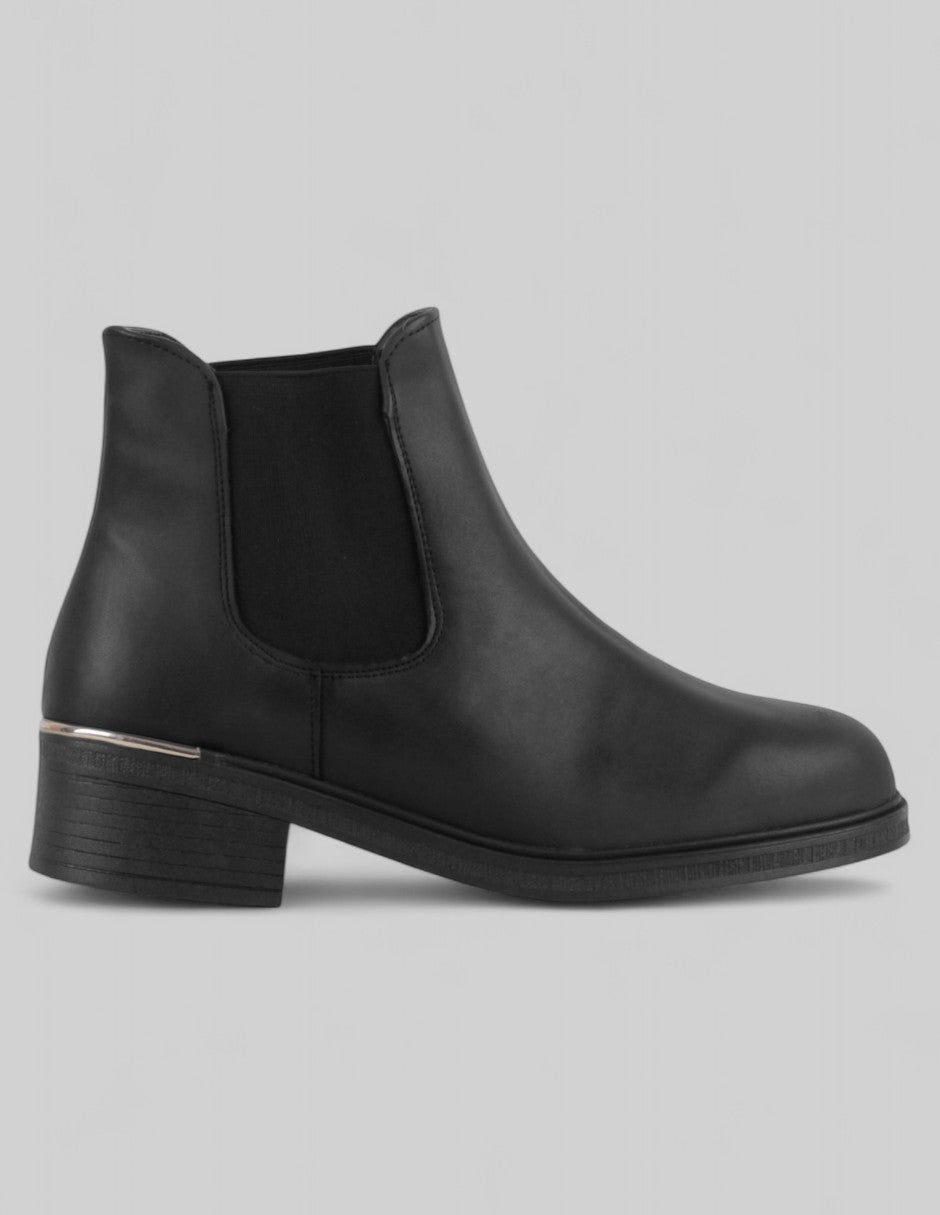 Botas casuales Terre en Piel vegana – Negro
