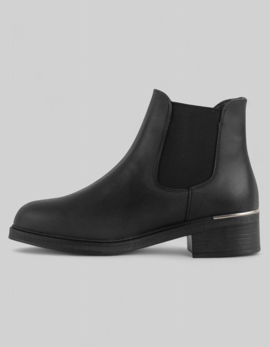 Botas casuales Terre en Piel vegana – Negro