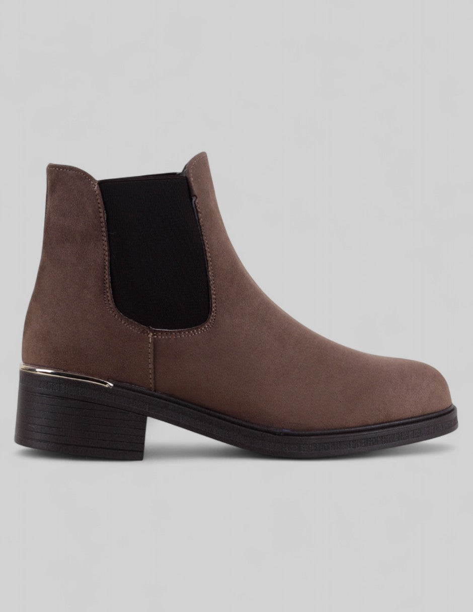 Botas casuales Terre en Gamuza – Café