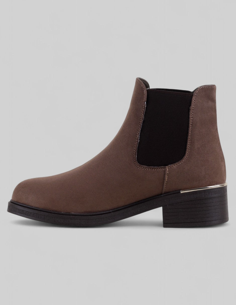 Botas casuales Terre en Gamuza – Café