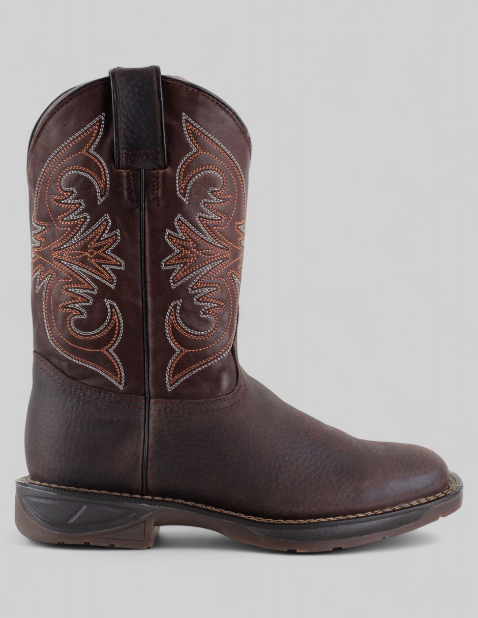 Botas western Cowboy en Piel – Café