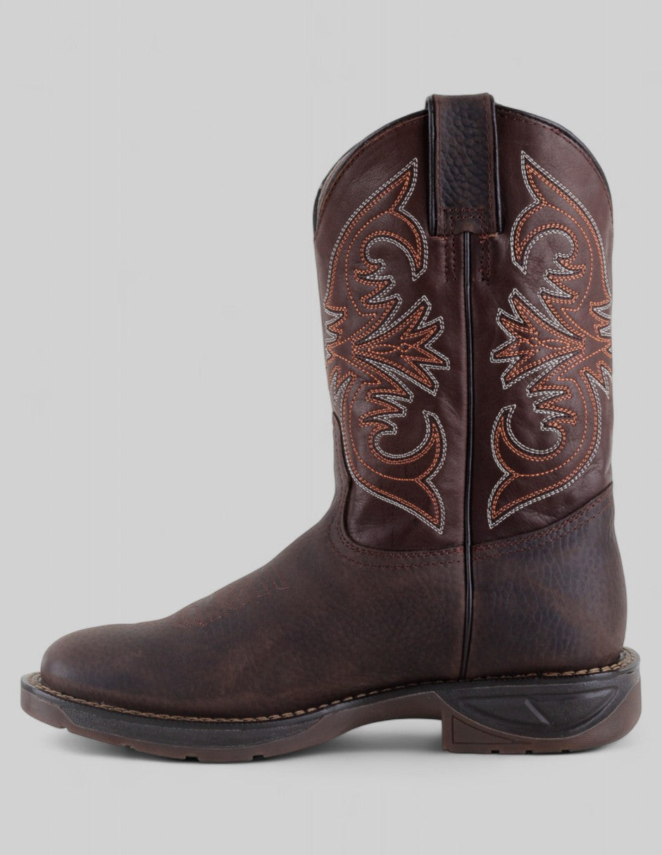 Botas western Cowboy en Piel – Café