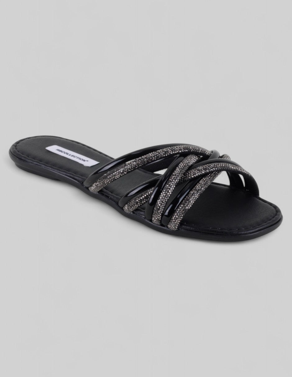 Sandalias de piso Soft en Sintético – Negro