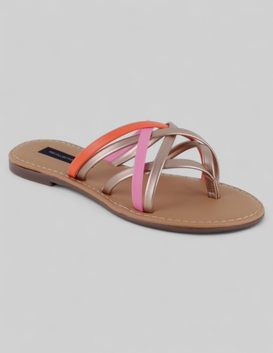 Sandalias de piso Soft en Sintético – Multicolor