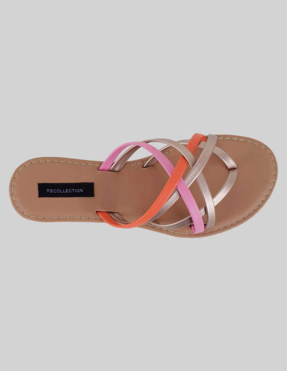 Sandalias de piso Soft en Sintético – Multicolor